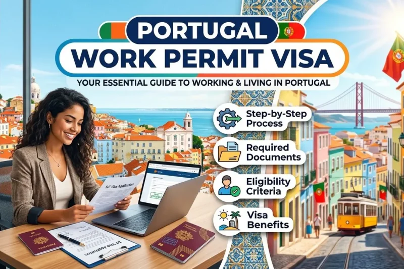 Portugal Work Permit Visa Apply Online Here