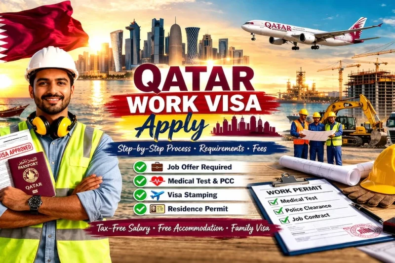 Qatar Work Visa Apply: Complete Guide to Requirements, Process & Jobs