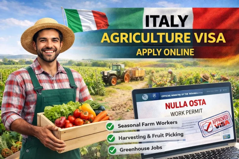 Italy Agriculture Visa Apply Online: Complete Guide for Foreign Workers
